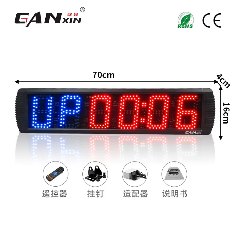 5인치 6비트 빨간색 및 파란색 체육관