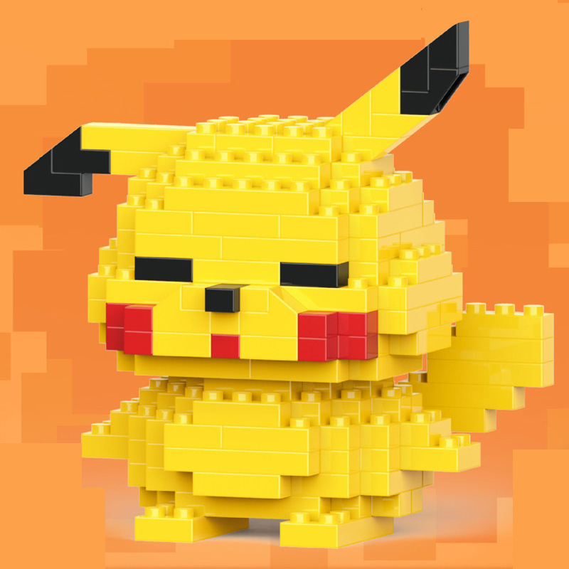 Compatible con bloques de construcción de Lego, huevos, dibujos animados, muñecas de animales, juguetes de ensamblaje de rompecabezas para niños, puestos transfronterizos al por mayor