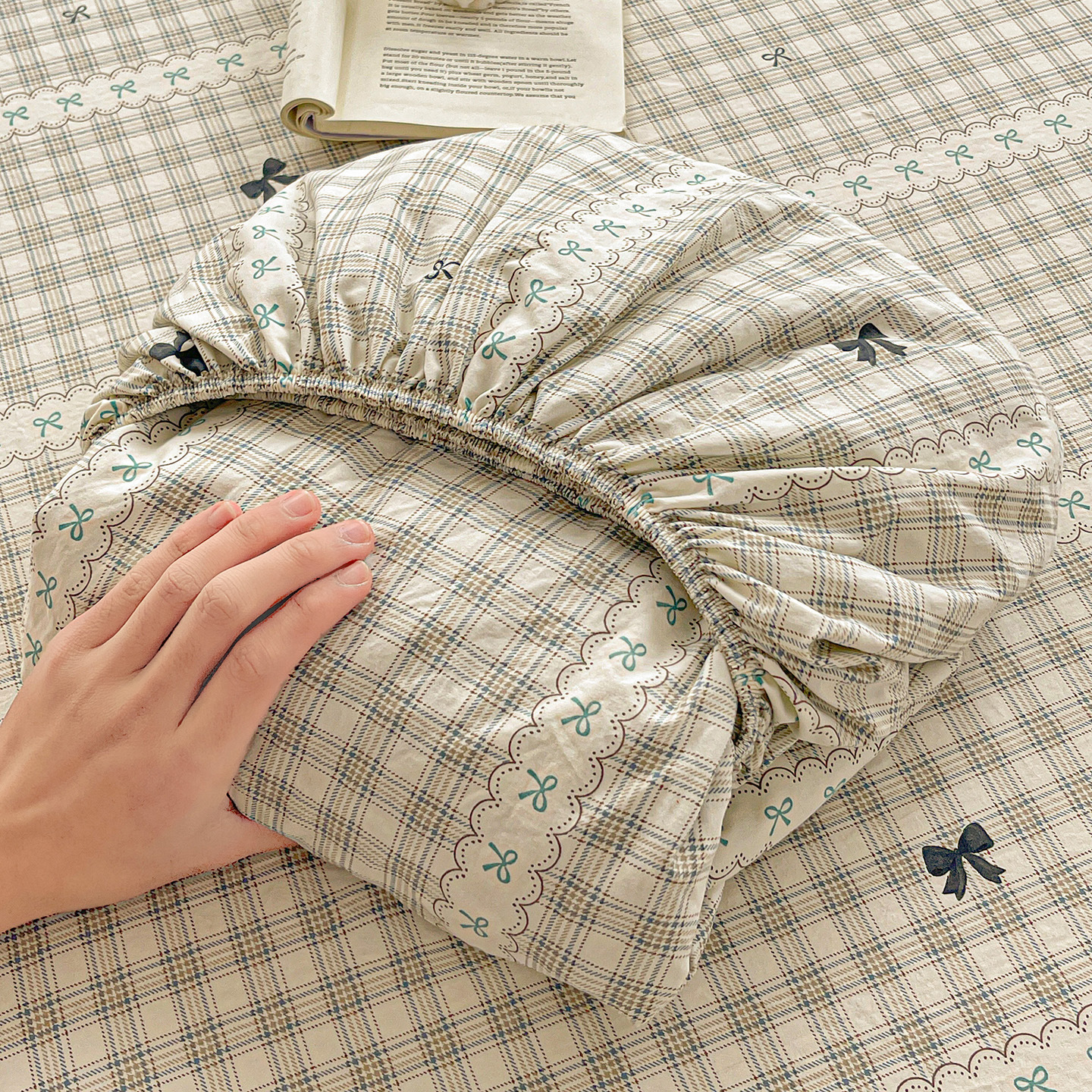 Madre y bebé dormir desnudo de una sola pieza camisa de cama de doble capa de hilo lavable alfombra Dream cubierta de cama cubierta protectora de colchón cubierta de cama cubierta de polvo