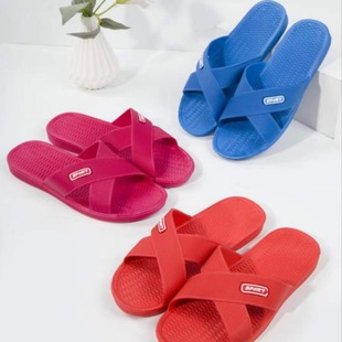 No free shipping big red slippers wholesale summer Cross women's slippers non-slip bathroom women's slippers stall slippers