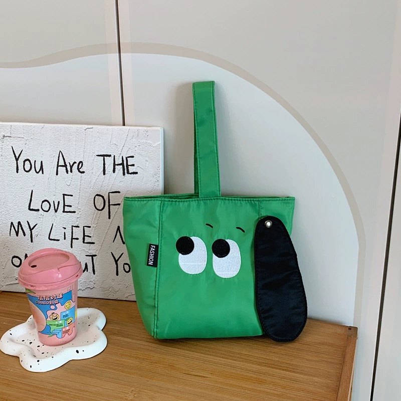 Cartoon capacious lunch box bag, cosmetic bag, western style
