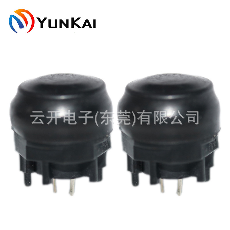 K12系列 K12C15N 带硅胶帽 防水按键 手柄控制轻触开关 按键开关