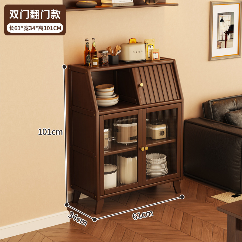 armario de comedor armario de té nuevo estilo chino simple armario de cocina sala de estar contra la pared armario de almacenamiento a prueba de polvo image 28
