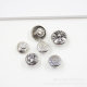 Metal Plated Cross Turnbuckle Denim Pants Retro Punk Button Bag Decorative Buckle Wholesale
