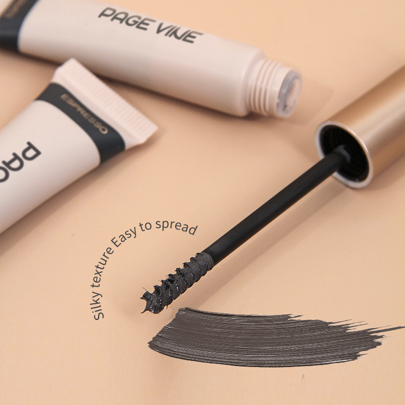 Maquillaje transfronterizo PAGE VINE crema para teñir cejas Amazon lápiz de cejas salvaje caliente crema de cejas multicolor belleza al por mayor image 2