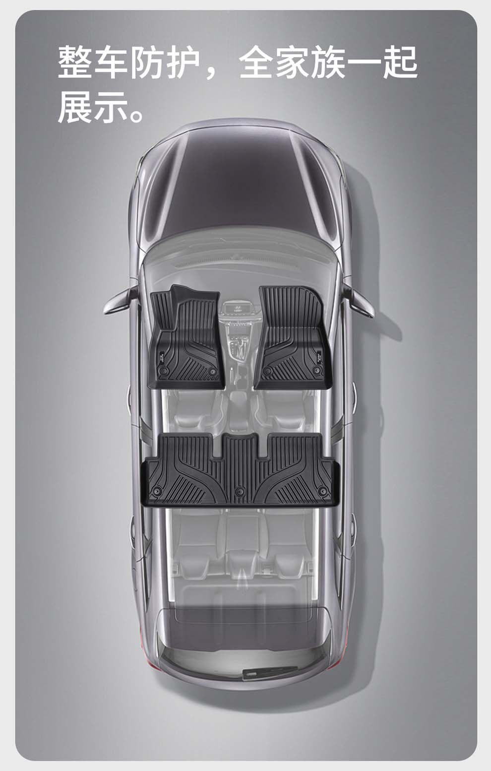 Tpe Car Floor Mats Byd Song Plus Dmi Semi-Enclosed Plus Ev Carpet 21-25 Models High-End Starry Sky Carpet