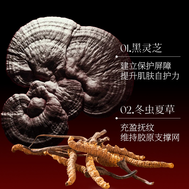KISSMWAH 霊芝冬虫夏草栄養血ペーストフェイシャルケアさわやか水分補給保湿ケアフェイスクリーム卸売|undefined