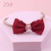 Children's elastic headband, hair accessory suitable for photo sessions with bow for princess, suitable for import, European style