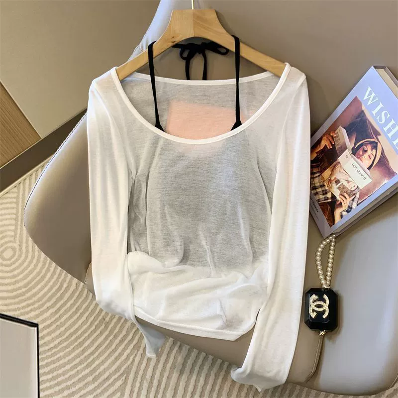 Американский горячий женский летний костюм с полыми складками