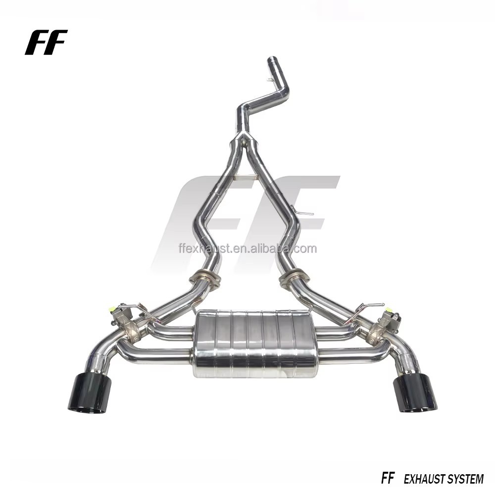 Suitable for Toyota Supra A90 A91 3.0T silencer with valve performance stainless steel cat-back exhaust