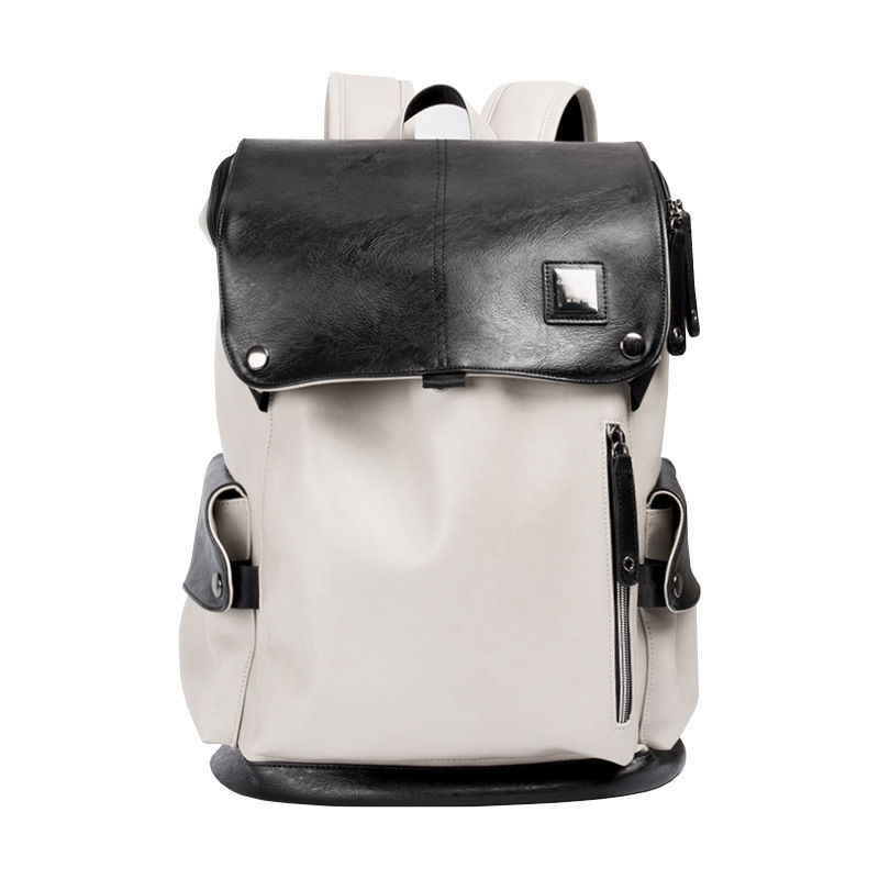 Men's Fashion Backpack Trendy Leisure Travel School Bag For Young Students Computer Pack_voghion.com