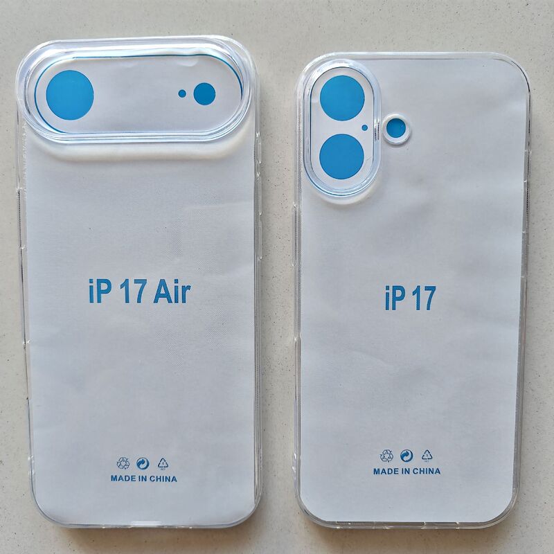 1.5mm四角エアバッグ落下防止TPUスマホケース iPhone 17PRO/17対応 精密穴あき保護カバー|undefined