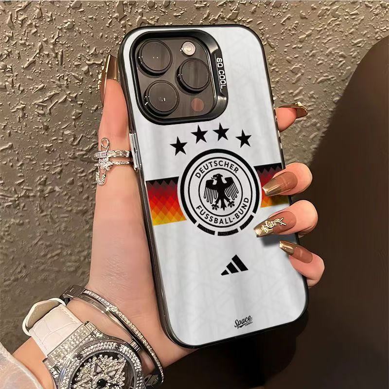 World Cup Germany Team Suitable for Apple 17 Phone Case iPhone 16 Pro European and American 15 Pro Premium 14 Football 13