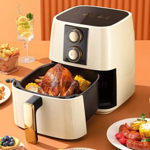 New Air Fryer Household Large Capacity Oil-free Intelligent Reservation Visual Automatic Potato Chip Machine Electric Fryer Special Price