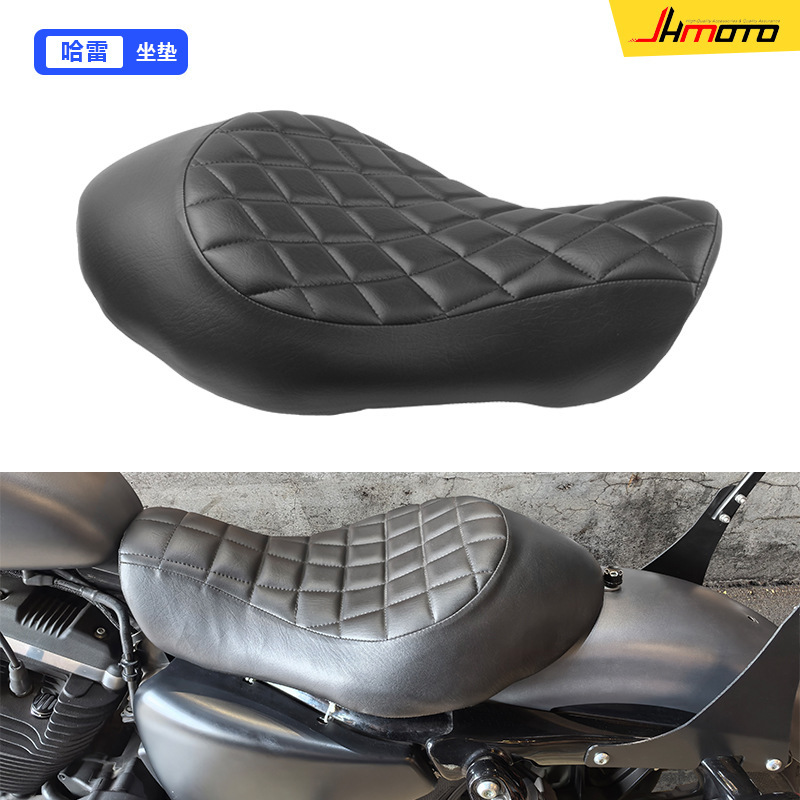 Harley Accessories Integrated XL883 1200 x 48 04-18 Motorcycle Cushion Thickened Leather Cushion Harley Accessories Integrated XL883 1200 x 48 04-18 Motorcycle Cushion Thickened Leather Cushion