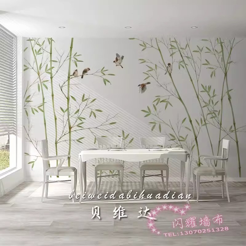 轻奢风潮牌麻将馆主题背景墙布网红服装店墙纸奢侈品棋牌装饰壁纸|undefined