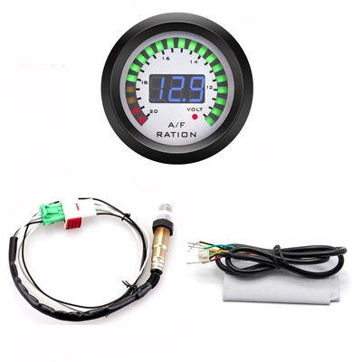 52MM Car Instrument Modified Air-Fuel automobile instrument - white-surface