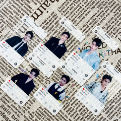 Ding Yuxi's exclusive card-themed new mini cards, greeting cards, postcards, high-definition self-printed cards, 3-inch collectible cards, and Lomo-style cards