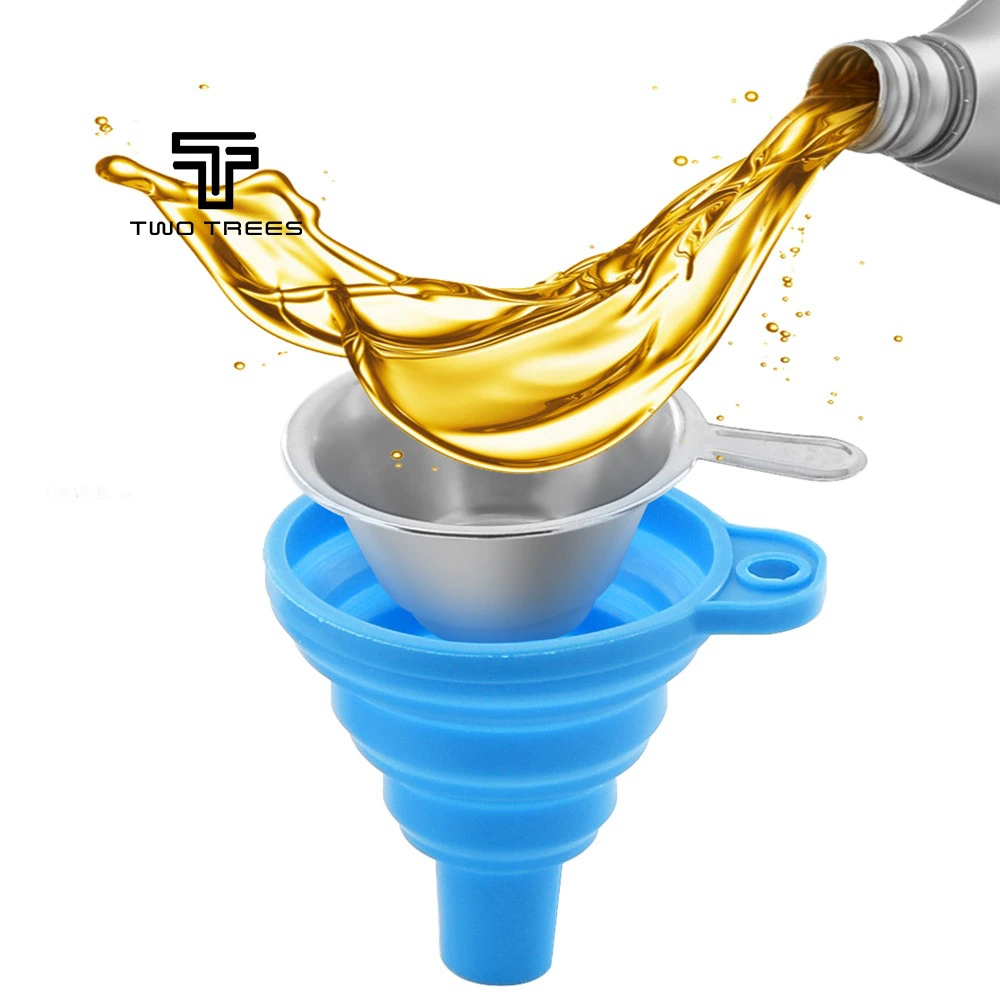 Фильтр для 3D-принтера светочувствительная Смола Складная силиконовая воронка из нержавеющей стали ЖК-дисплей DLP светоотверждающий инструмент