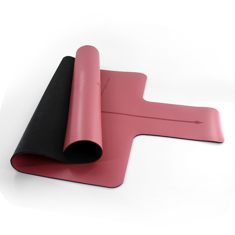 Pilates core mat mat mat de yoga de caucho natural antideslizante y resistente al desgaste acondicionamiento físico suelo equipo especial para el gimnasio de yoga