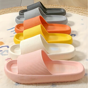 C 15378 Couple's Thick Sole Slippers ��H�҃���Ь