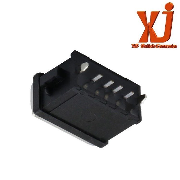 厂供USB母座面板安装 A母USB连接器 现货Type-C插座4pin立式插件