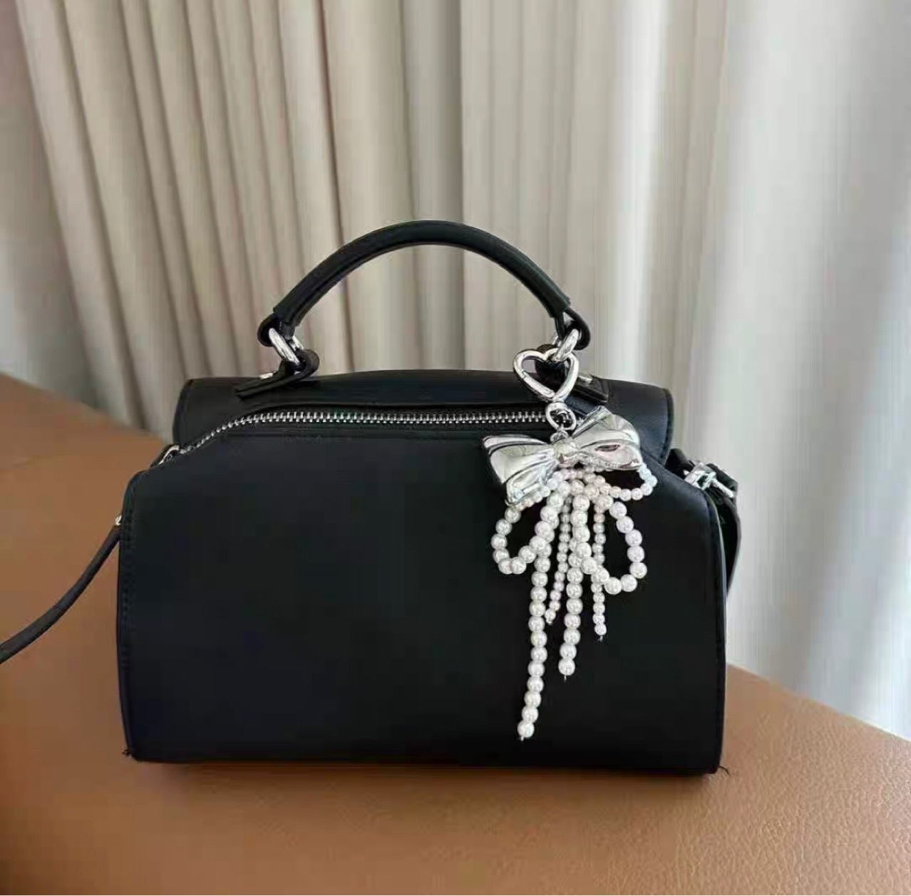 Cute Plastic Bow Knot Women's Bag Pendant Keychain display picture 5