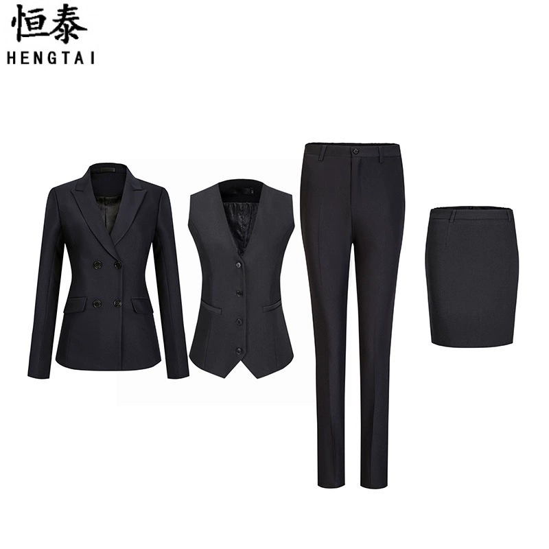 Blue classic suit jacket for men and women for work