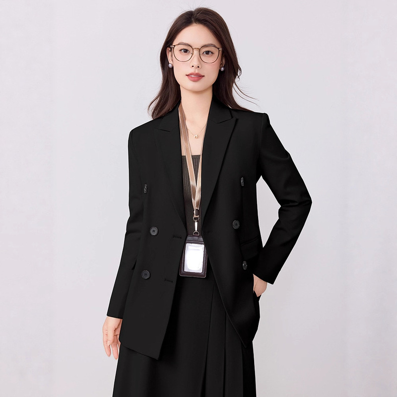 Suit Jacket for Women, New Autumn and Winter Style, High-End Workplace Attire, Interview Formal Wear, Petite Professional Suit Set