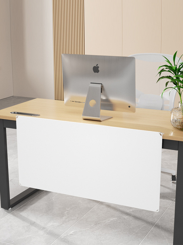Under-Desk Shield to Prevent Light Leakage and Privacy Blocking Computer Desk Rear Screen Partition Office Desk Bottom Leg Shield