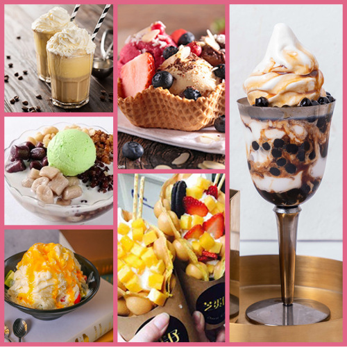 Wholesale soft ice cream powder, ice cream powder for commercial use, self-made sundae snow cream, cone ingredients, thick-cut ice cream, milk brick