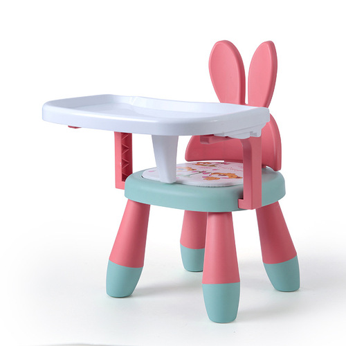 Wholesale baby stool back chair baby dining chair seat household children's bench with dinner plate called small chair