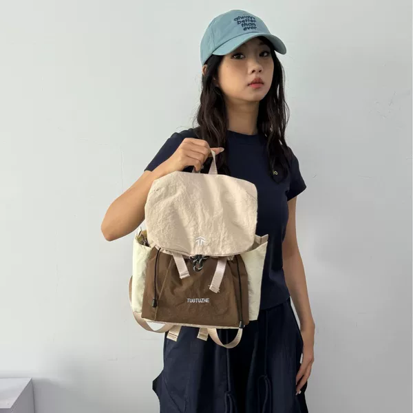 Japanese Style Travel Ultra-light Backpack Niche Korean Style Instagram Style Outdoor Camping Backpack Niche Brand Women's Backpack