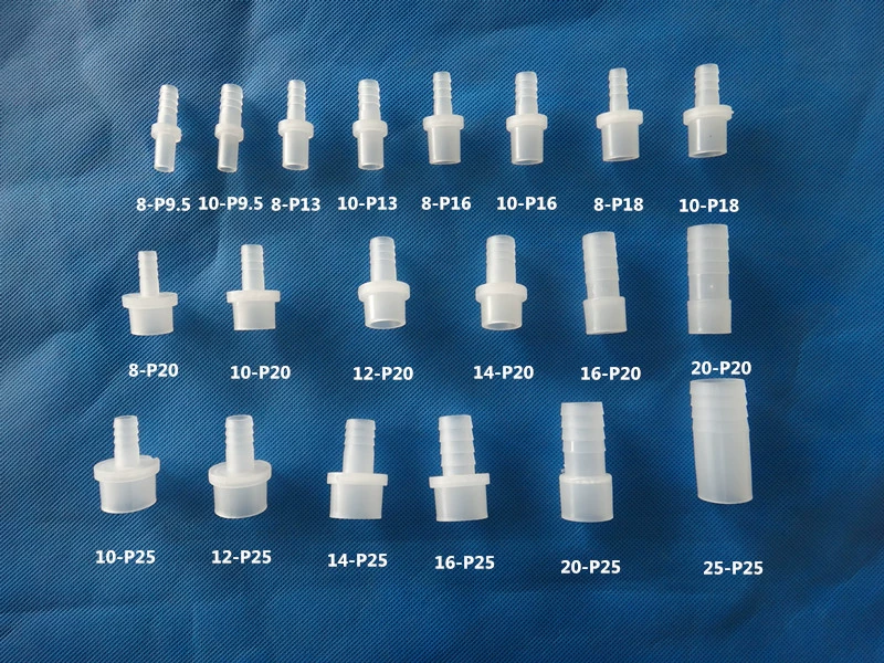 Пластиковый плоский прямой соединитель пагоды Мягкая и жесткая труба Стыковая розетка прямая пагода 4-точечный 6-точечный разъем