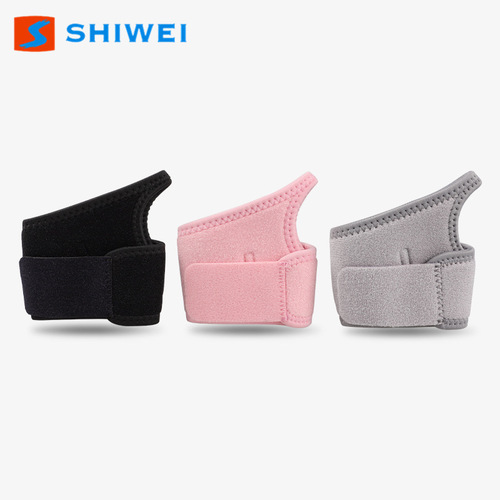 New winding pressurized sports strap wristband Velcro freely adjustable finger cot fixed breathable composite color handguard