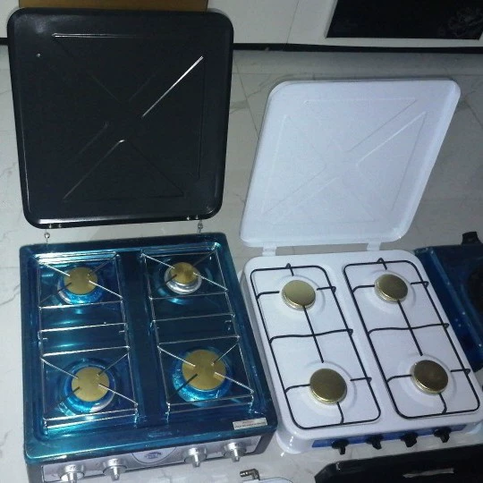 Настольная плита в европейском стиле, газовая горелка, плита с зажиганием, машина 4, четыре головки, экспорт, дешево и доступно
