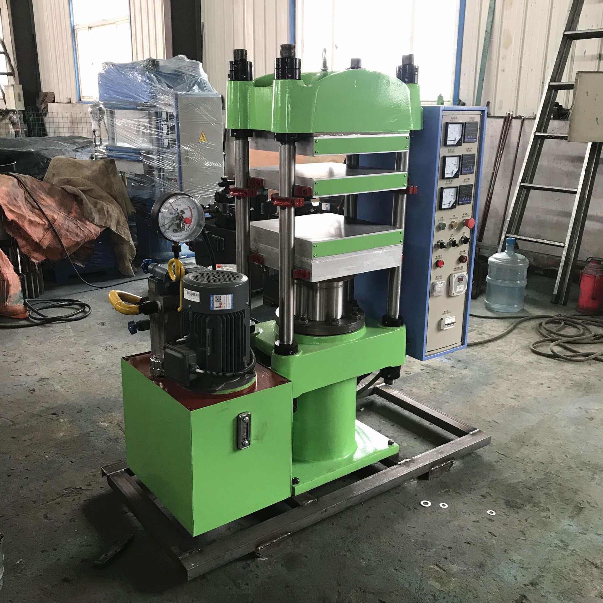 50T400x400x2自动控制平板硫化机