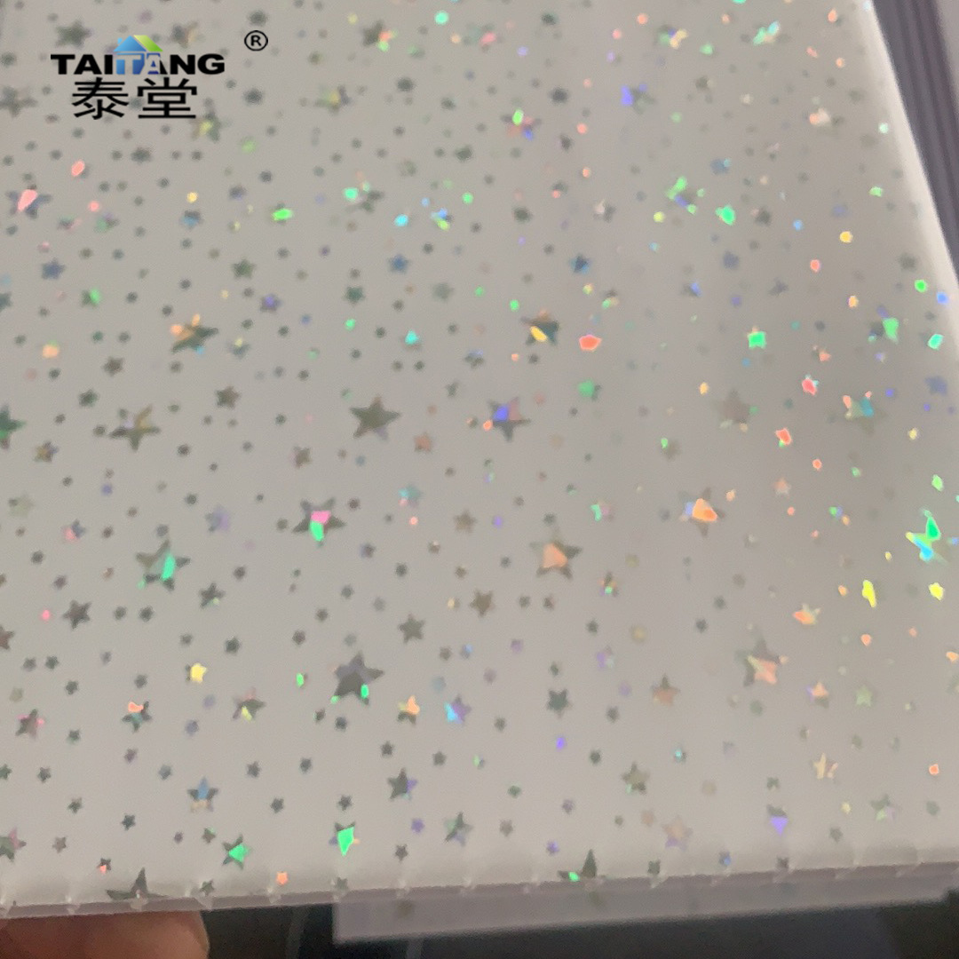 Honduras Cielo Blanco Razo Pvc Ceil Panel Faux Plafond