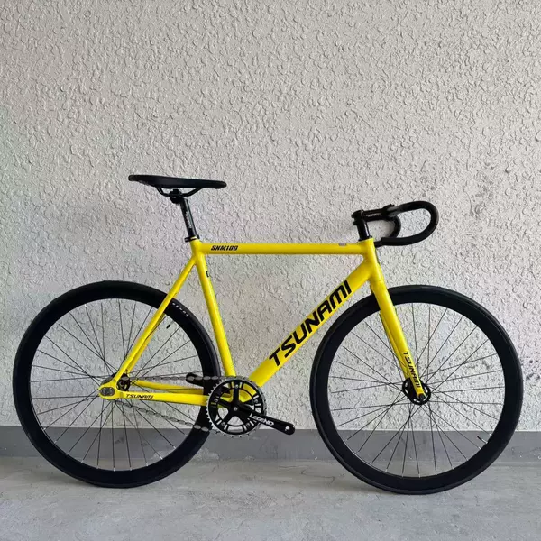 S(49cm)【Height 150-167cm】-Tour de France yellow and black characters【40mm】