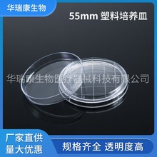 55mm 加厚塑料网格 一次性培养皿细胞 细菌培养皿 60/70/90/100mm