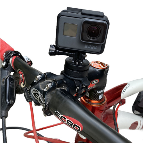 Rotate 360-degree bicycle stem and install Garmin computer holder for Magene xoss Walker G