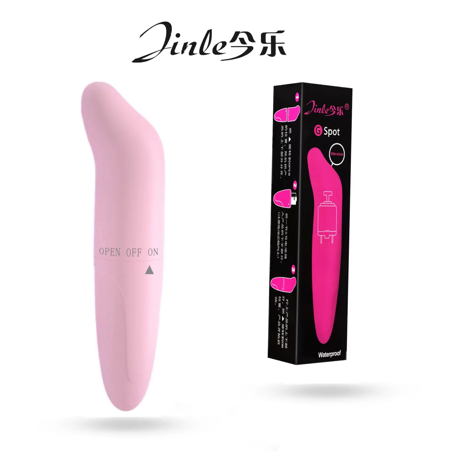 Jinle Lai Le Little Dolphin Tiaodan masturbación femenina orgasmo bastón de masaje inalámbrico vibrador de punto G uso divertido