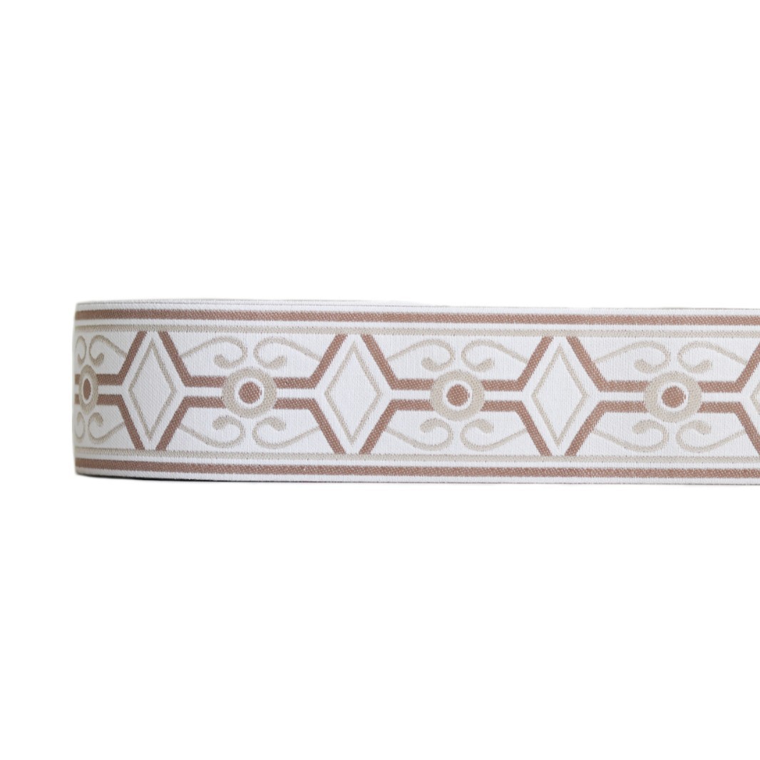 6cm Ancho de alta precisión cinta cortina sofá ropa collar manga borde cinta decorativa