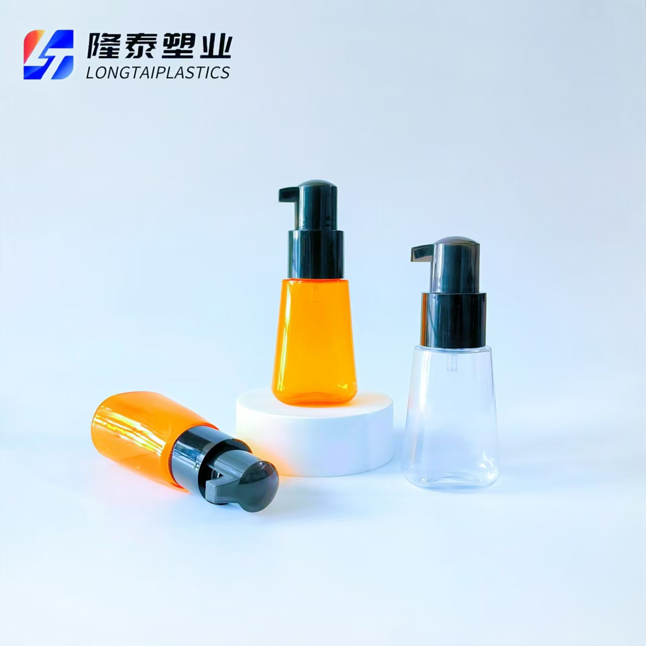 工厂现货 pet护发精油瓶 70ml20牙 乳液分装塑料空瓶洗护瓶