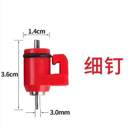 Automatic nipple drinker for laying hens in cages Source factory…