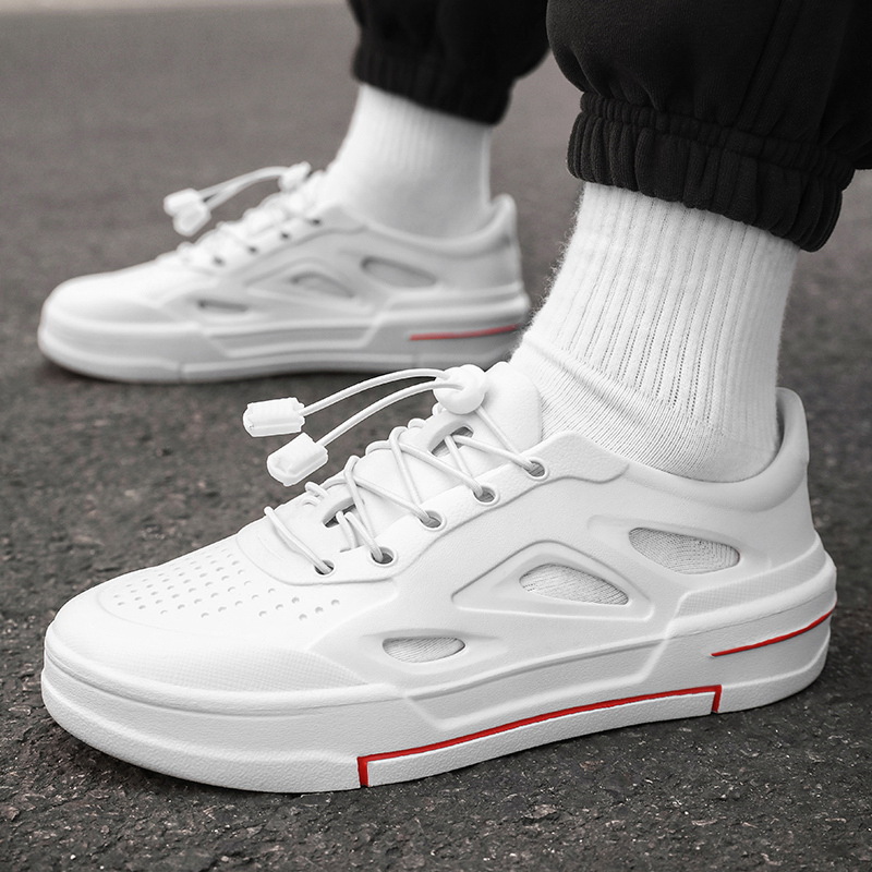 2024 verano hoyo zapatos para hombres respirables sandalias EVA hueco ligero zapatos de conducción zapatos de playa al aire libre