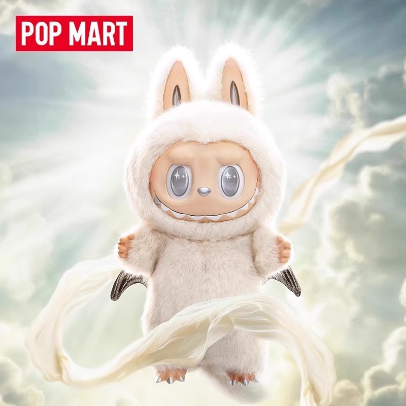 ラブブ ZIMOMO ビッグリーダー LABUBU ビッグエンジェル ビニールぬいぐるみ 58CM ビッグベイビー|undefined