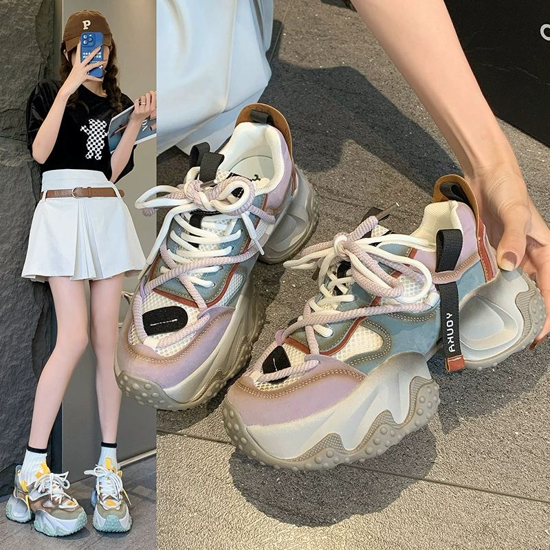 Горячие летние обувь, дышащие спортивные кроссовки, интернет‑звезда