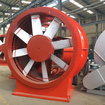 兆拓风机 K40-4-8#矿用轴流风机 金属矿山风机 无驼峰 运转平稳