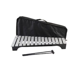 Children's early education musical instrument 15-tone aluminum plate piano preschool education piano teaching aids manufacturers directly for early education piano playing teaching aids 15-tone piano playing
